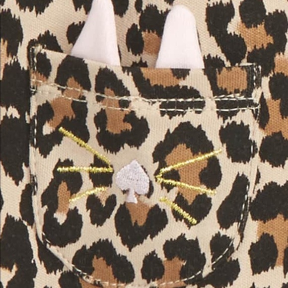 ❌SOLD❌ NWT 4-Piece Set by Kate Spade Leopard Sets (0-6 months) - Picture 3 of 6